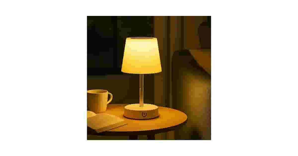 Melhor Abajur para Quarto: 7 Opções Sem Fio e Recarregáveis