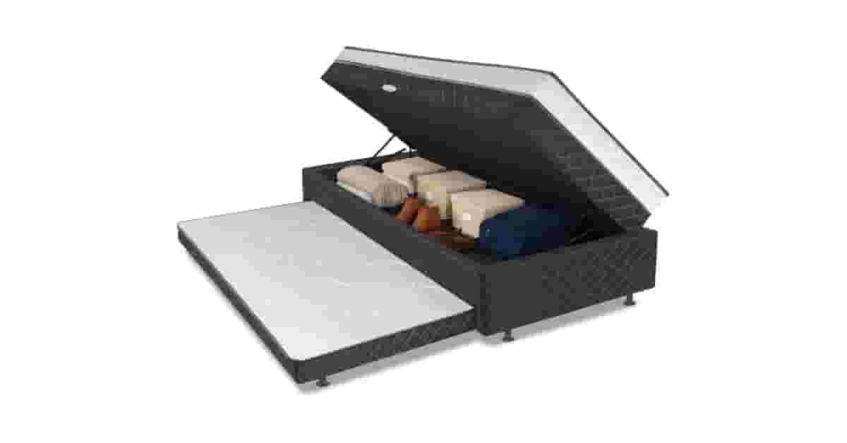 Melhor Cama Box Solteiro com Auxiliar: Conforto e Espaço!