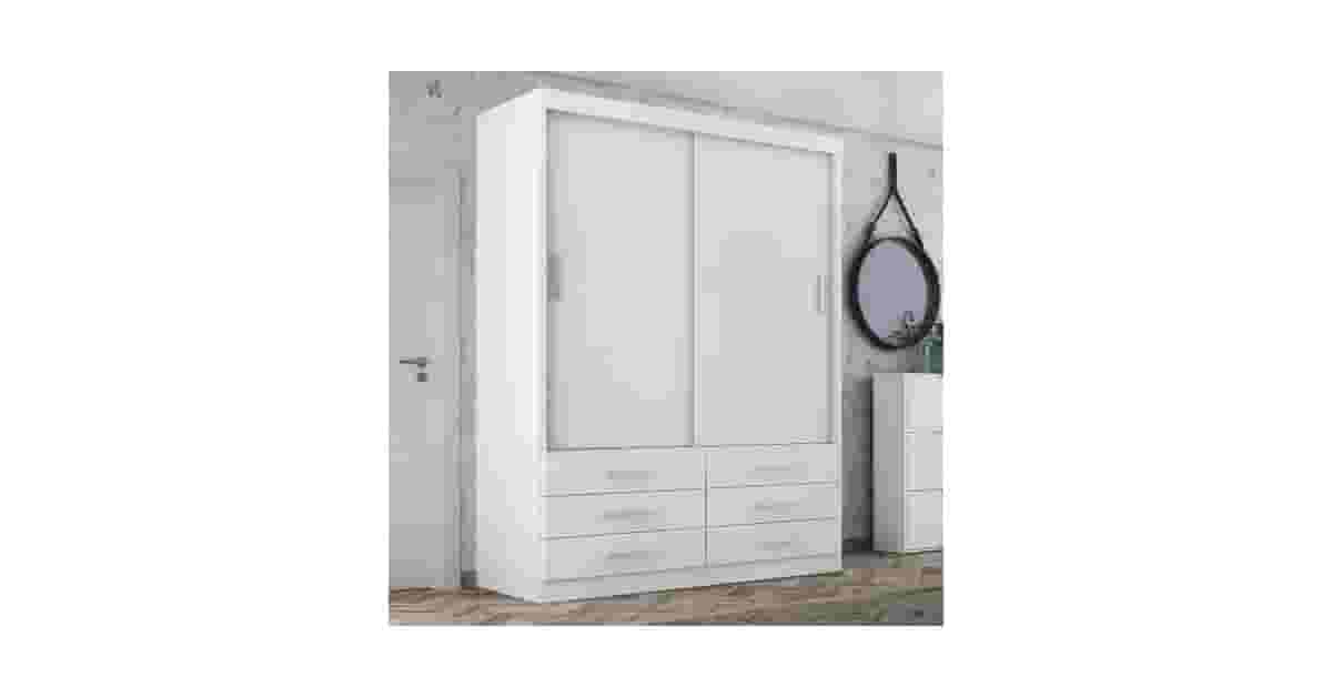 Melhor Guarda-Roupa: 15 Opções com Espaço e Organização