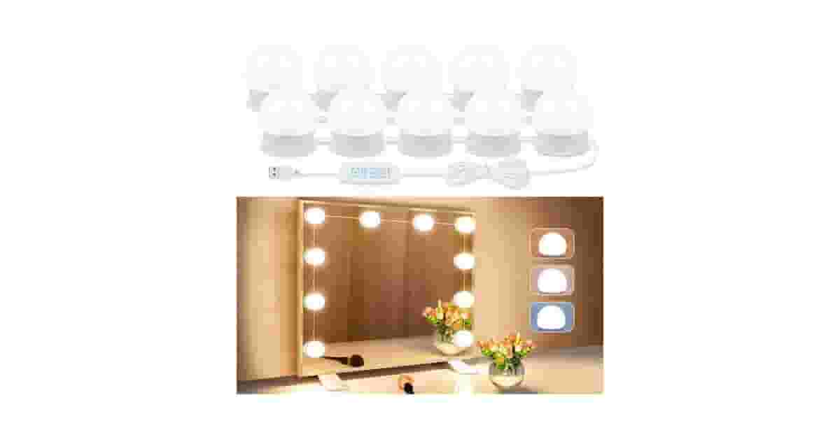 Melhor Led para Penteadeira: Iluminação Profissional em Casa