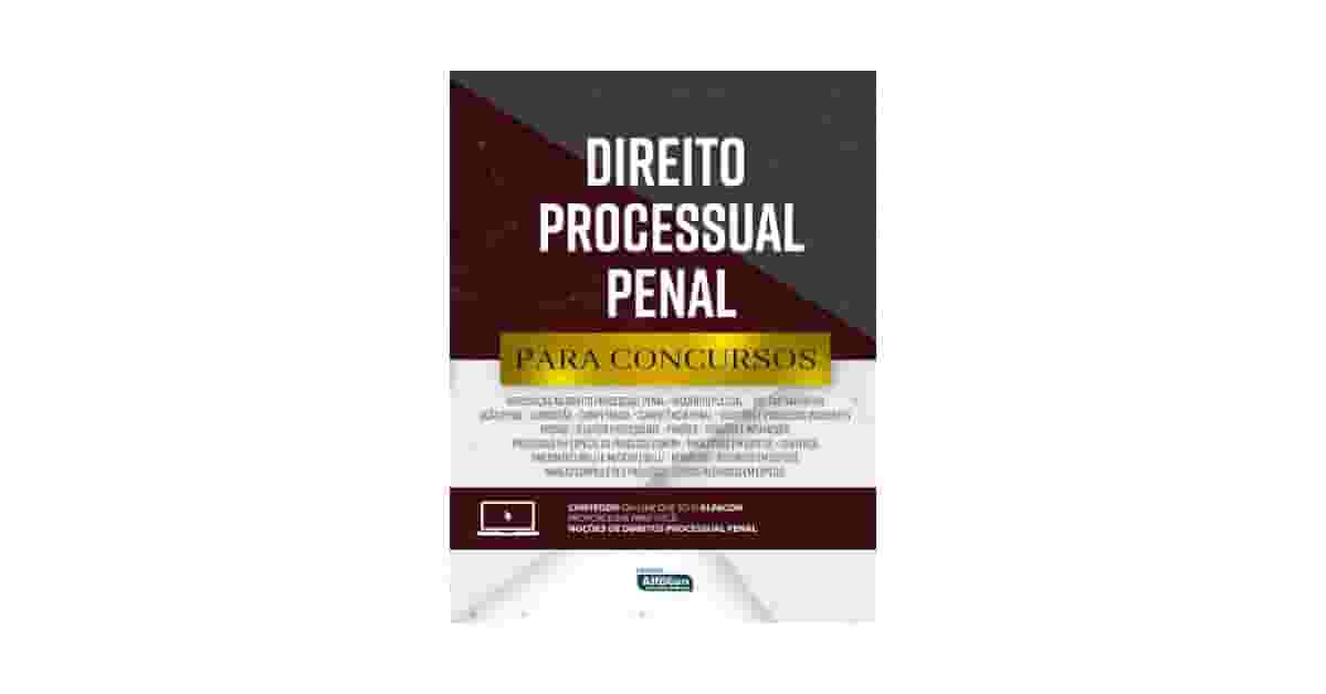 Melhor Livro de Direito Processual Penal para Concursos: Guia Definitivo 2025