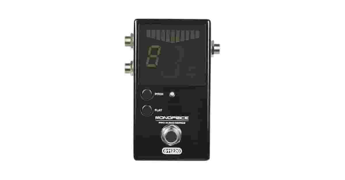 Melhor Pedal Afinador de Guitarra: Precisão e Portabilidade