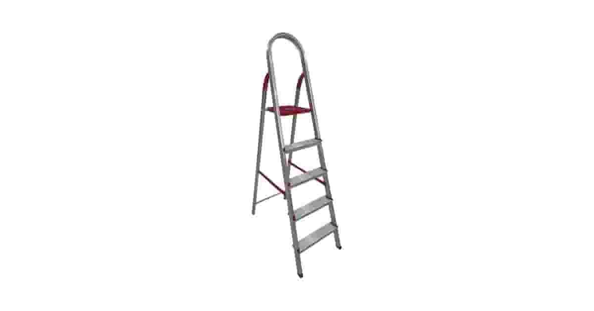 Melhor Preço de Escada de Alumínio 5 degraus: 5 Opções Seguras
