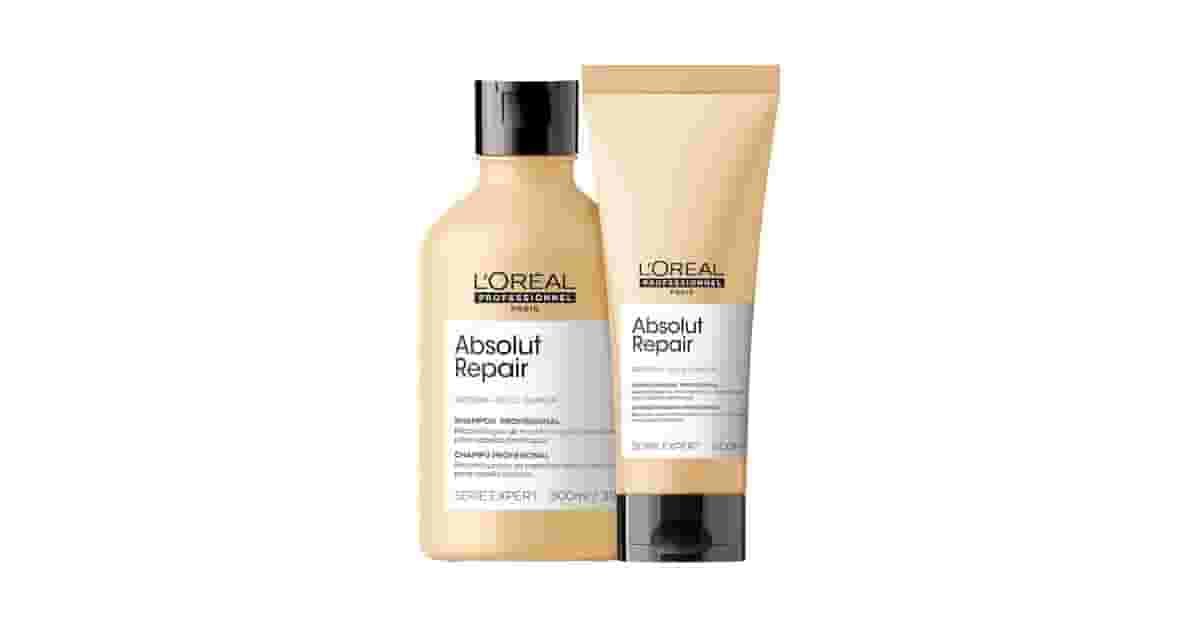 Melhor Shampoo e Condicionador Loreal: Kit Absolut Repair e Elseve