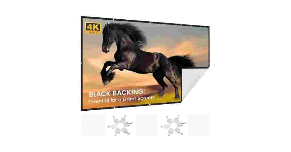 Melhor Tecido para Tela Projetor: Guia 4K e 3D