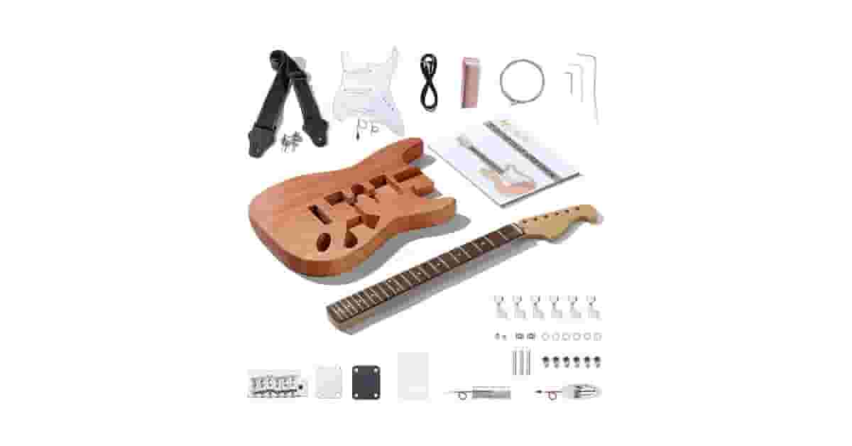 Qual É a Melhor Guitarra com Corpo de Mogno Para Montar?