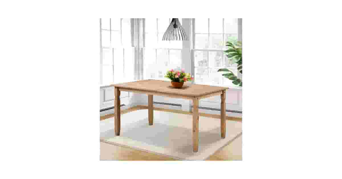 Qual É a Melhor Mesa de Jantar de Madeira Maciça? Top 9