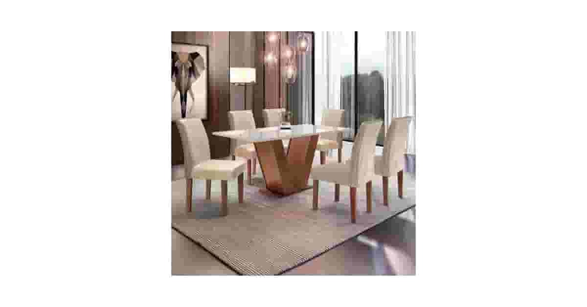 Qual é a Melhor Mesa de Jantar de Vidro com 6 Cadeiras? Guia Completo