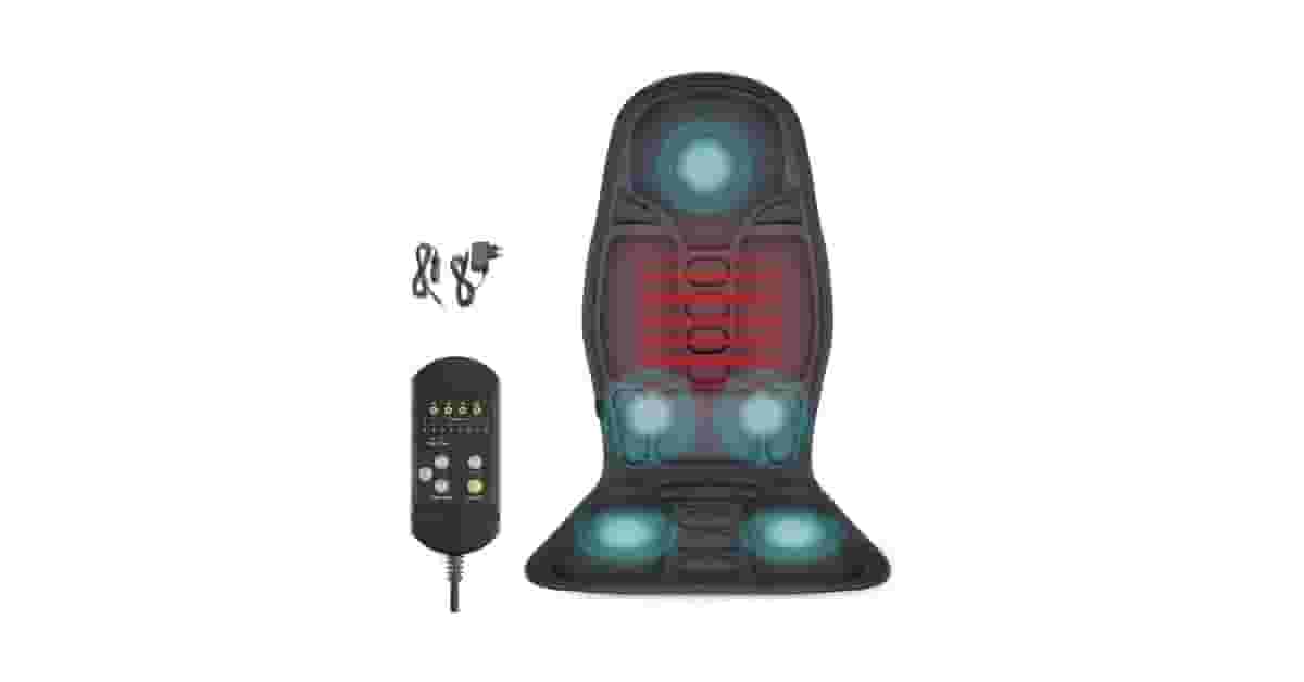 Qual é o Melhor Massageador de Costas Para Cadeira?