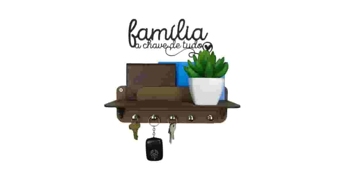 Qual é o Melhor Porta Chaves Com Porta Cartas? Guia.