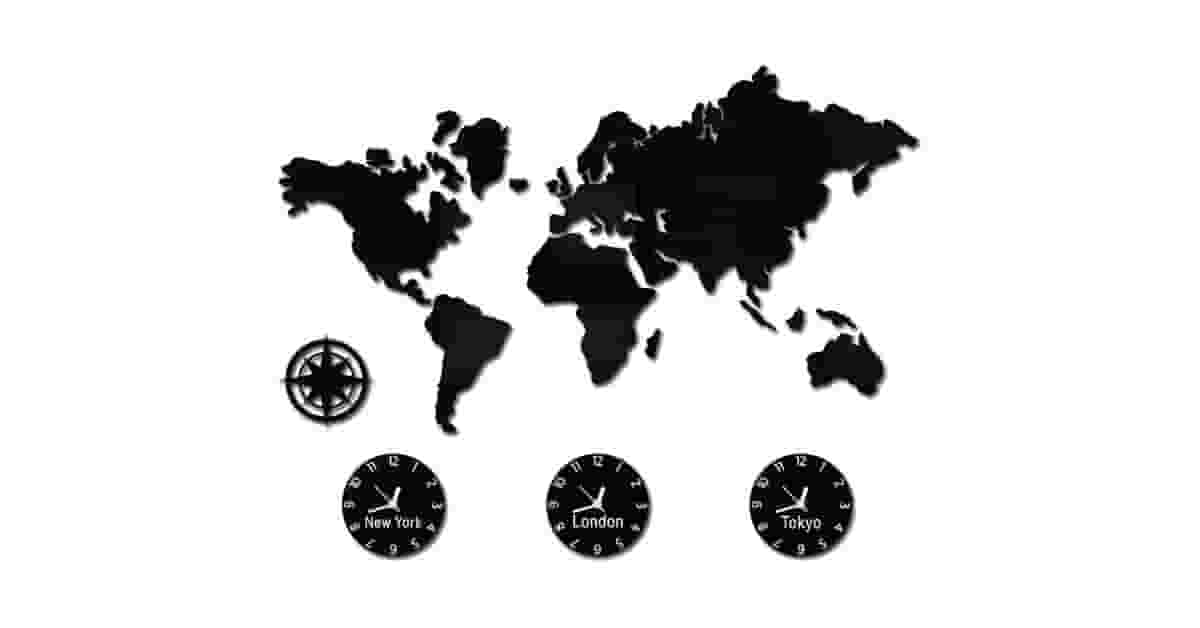 Qual é o Melhor Relógio com Fuso Horário Mundial? Do Pulso à Parede