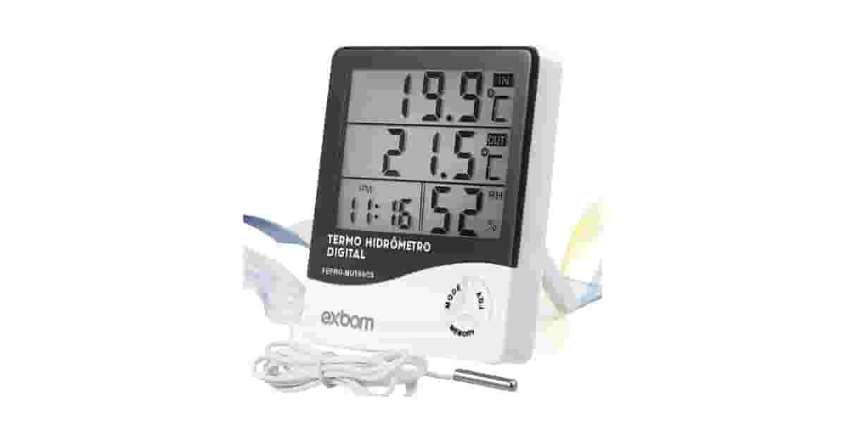 Qual é o Melhor Relógio com Termômetro? Guia com 10