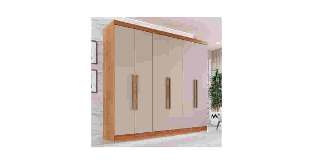 Qual Melhor Guarda Roupa de Casal: 5 Opções com Espelho