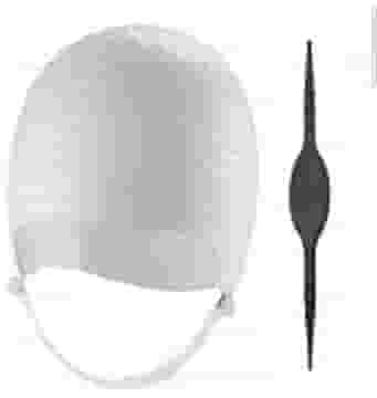 Kit Touca,Pincel e Agulha para Luzes Mechas Reflexo Luzes Mechas Reflexos Morena Iluminada Romana alinhada cobre a Nuca