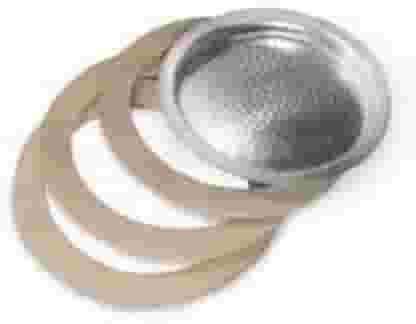 Filtro para cafeteira italiana 6 xícaras com anel Kehome