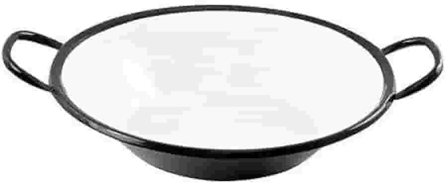 Tacho de Fritura Esmaltado com Alça 14" Alfa