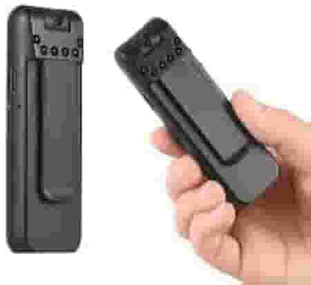 Mini Câmera Portátil WiFi 1080P, Infravermelha, Monitoramento Remoto Discreto e HD, para Segurança Residencial ou Viagens