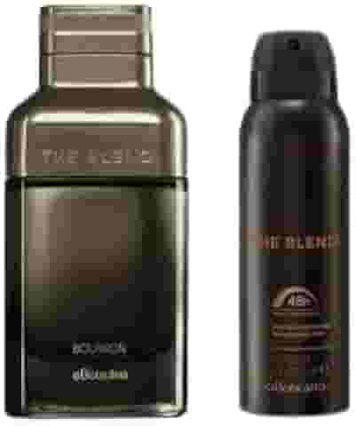 Combo The Blend Bourbon EDP Boticário (perfume The Blend Bourbon + Desodorante Aerosol The Blend)