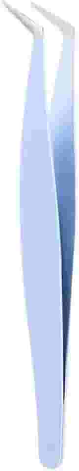 Pinça de extensão de cílios com ponta reta e curva