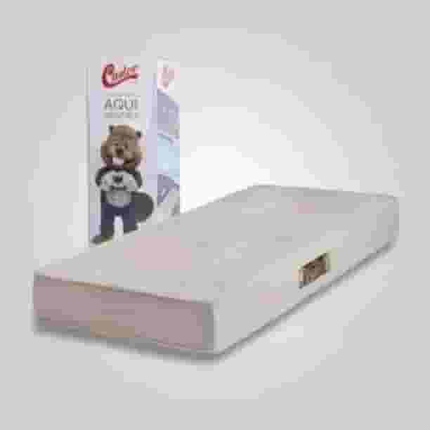 Colchão Castor Solteiro na Caixa Comfort Double Face D33 88x188x17cm