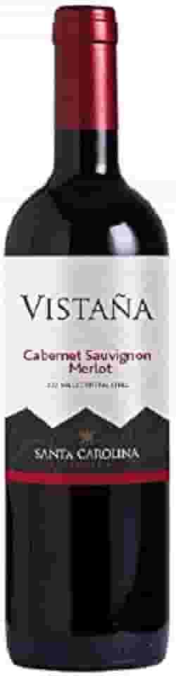 Vinho Tinto Chileno Santa Carolina Vistaña Cabernet Sauvignon/Merlot 750ml