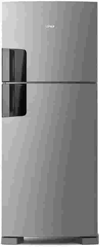 Geladeira frost free duplex CONSUL inox 410 litros crm50lk 127v