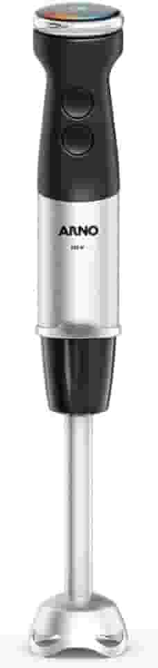 Mixer Misturador Arno Quick Chef+ MX41, 500W, Inox e Preto, 20 Velocidades, Painel Digital, Modo Silencioso e 3 Acessórios, 220V
