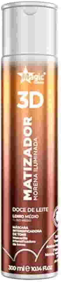 Magic Color Gloss Matizador 3D Morena Iluminada Doce De Leite – Efeito Loiro Médio Dourado