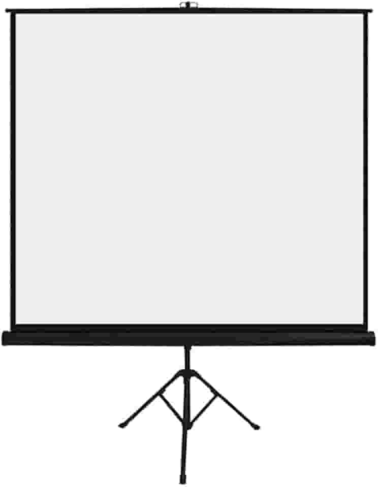 Tela De Projeção C/Tripé 1,80X1,80M 97 Polegadas Retrátil - Multilaser, AC354, Branco