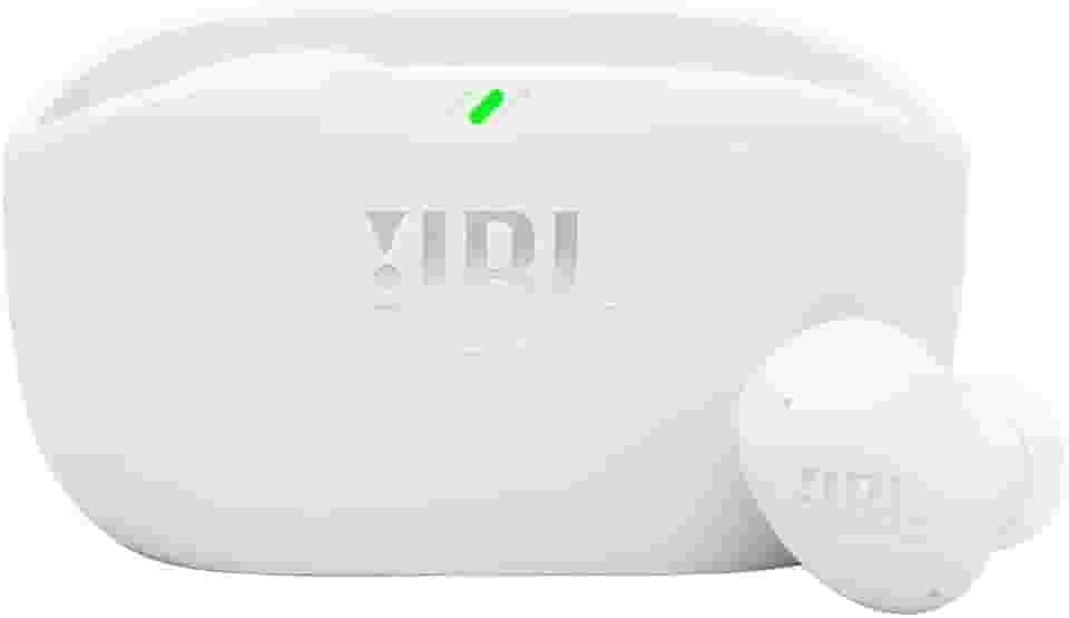 JBL, Fone de Ouvido Sem Fio, JBL, Bluetooth, Wave Buds 2, Intra Auricular, Sem Fio, Resistente À Água e Poeira - Branco