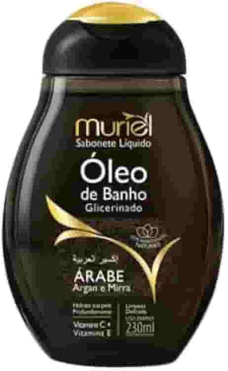 Sabonete Líquido Óleo De Banho Glicerinado Árabe Argan e Mirra 230ml
