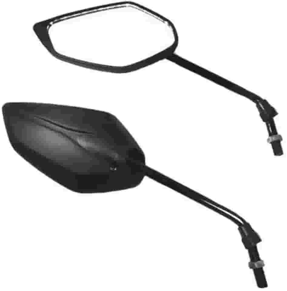 Par Retrovisor Fazer 250 19/20, Ybr, Factor 125, Fazer 150, Teneré, Lander.