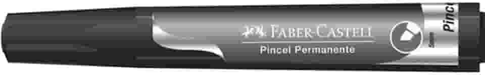 Marcador Permanente, Preto, 5 mm, Faber-Castell