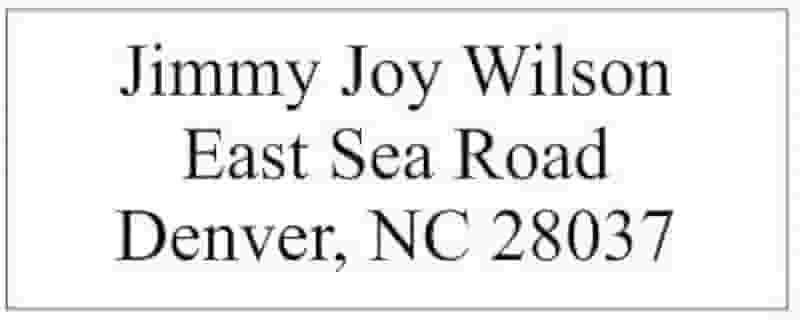 Novo Trodat 4912 - 3/4" x 1-15/16 - Carimbo personalizado de 3 ou 4 linhas