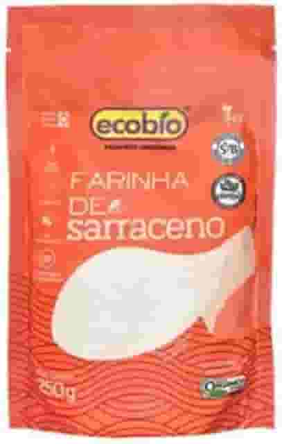 Farinha de Trigo Sarraceno Orgânica Vegana S/Glúten Ecobio 250g