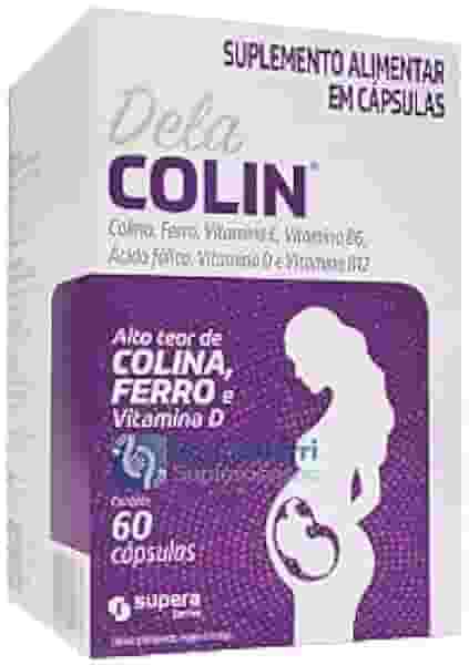 Polivitamínico Dela Colin para Gestantes 60 comprimidos