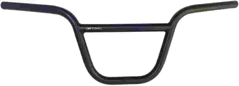 Guidão bmx em aço 22.2x670x190mm preto - GTA