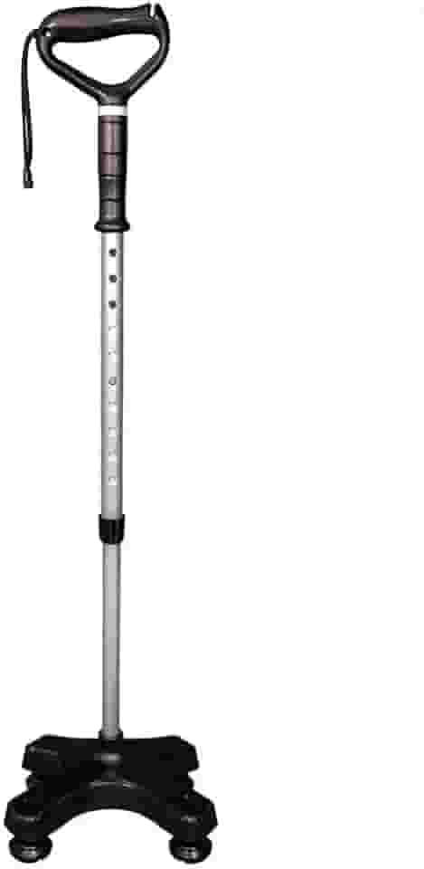 Bengala de Alumínio 4 Pontas Mercur Cor Preto Tamanho Único