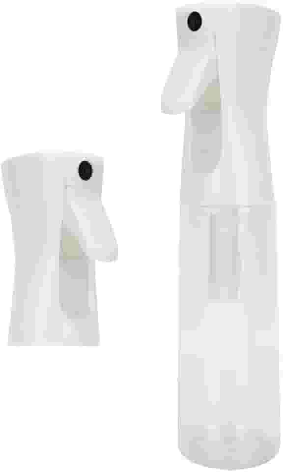 Frasco Borrifador Spray Contínuo Névoa 300ml Pulverizador, 1 Unidade (Cristal)