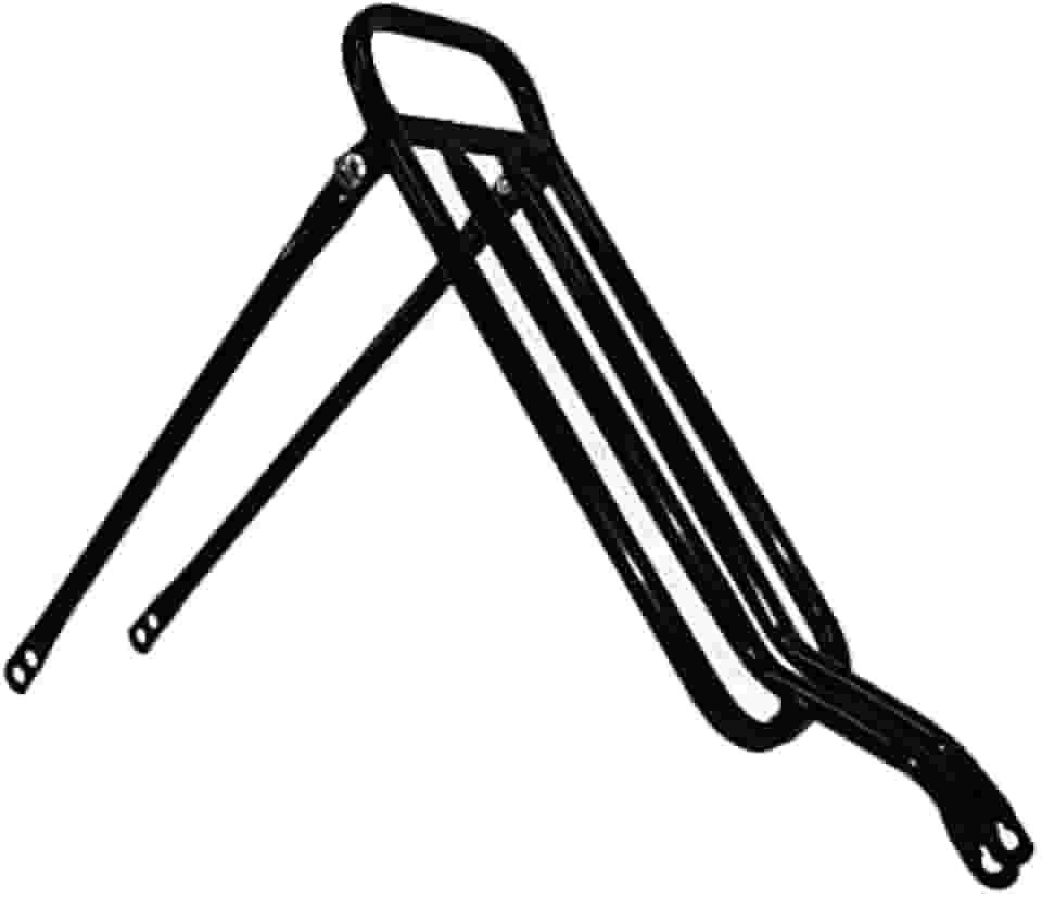 Bagageiro Garupa Bicicleta Mtb Tubo Reto Preto