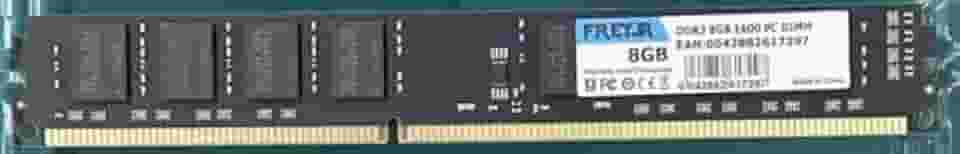 Memória Freyja DDR3 8GB 1600MHz para Computador Formato: DIMM - Alto Desempenho para Jogos Multitarefas