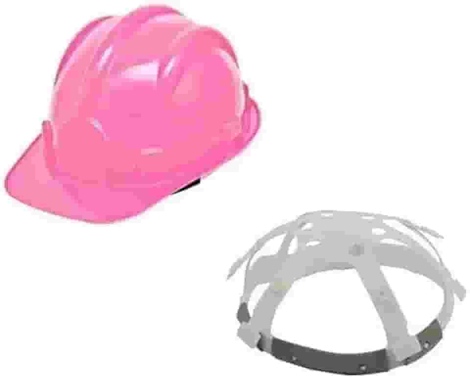 Capacete Segurança Feminino Rosa Obra Engenheira Arquiteta