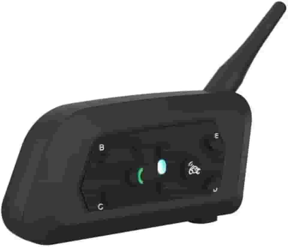 Intercomunicador V6 Pro Plus com Bluetooth 5.1 para Moto 1200m Bateria 12h
