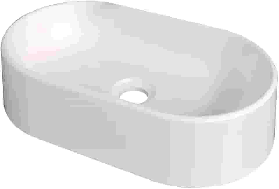 Cuba para Banheiro Nimbus Branca em Mármore Sintético - Cozimax