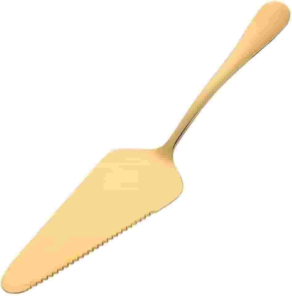 Espátula para Bolo Valentina Aço Inox Dourado Mimo Style