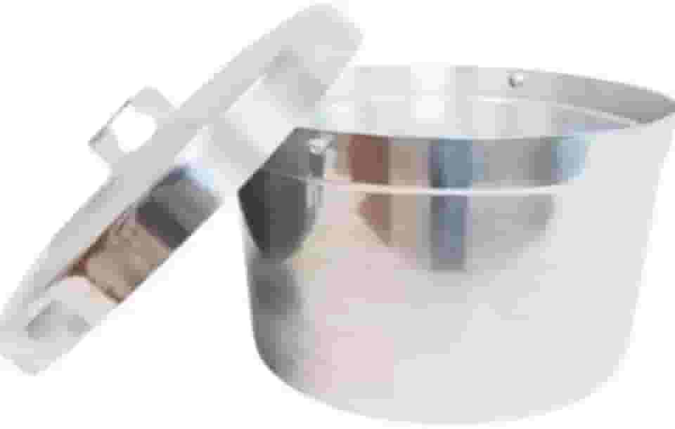 Forma para pudim especial c/tampa - FORMA EM ALUMINIO - CAPACIDADE 1,6L