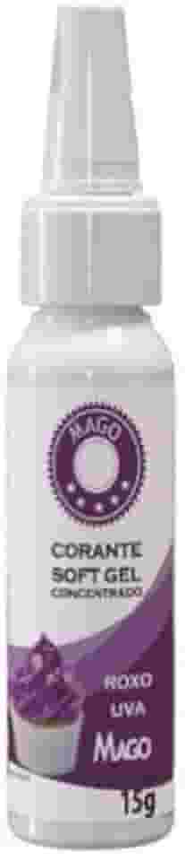Corante Soft Gel Roxo Uva 15g Mago