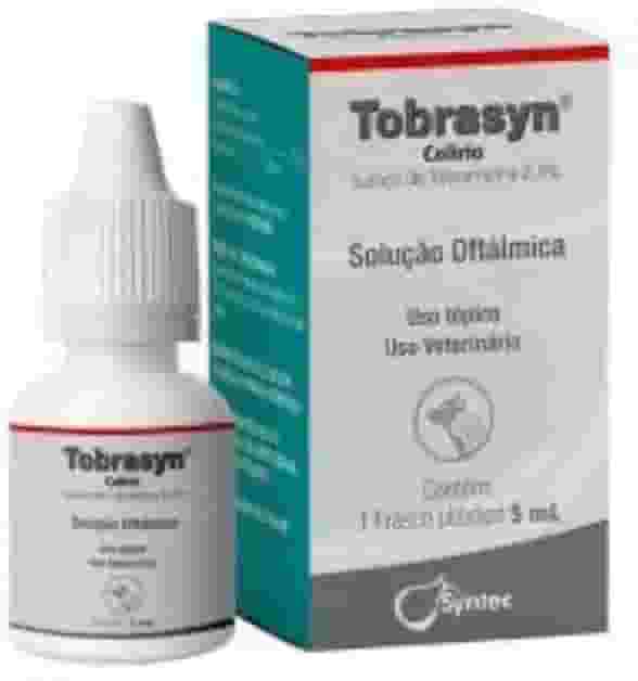 Syntec Colírio Veterinário para Cães e Gatos TOBRASYN