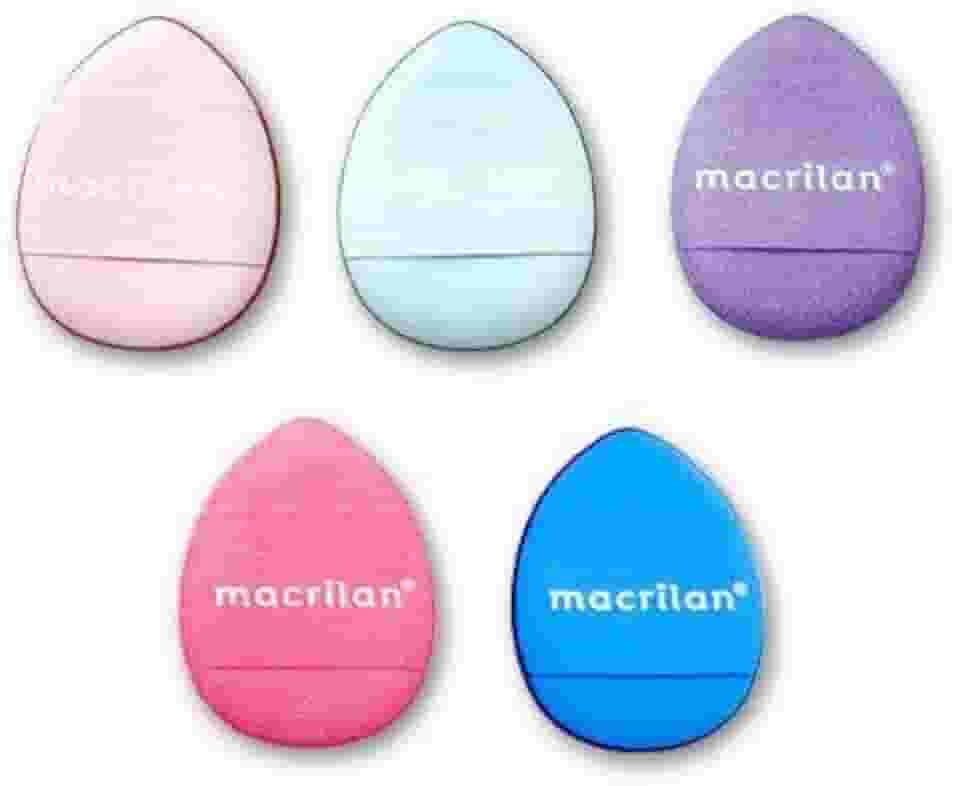 Macrilan Kit De Esponhas Para Maquiagem Com 5 Unidades Ep22