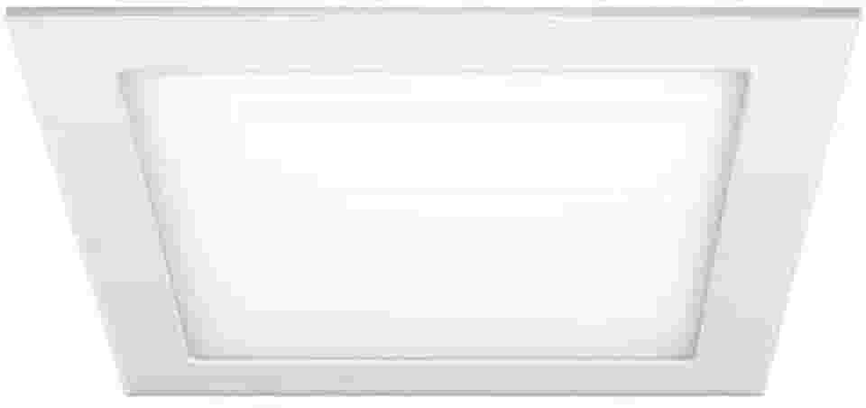 Luminária LED de Embutir 18w 6500k Elgin Quadrada Bivolt Luz Branca Fria